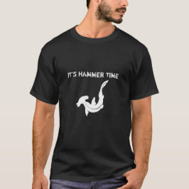 É Hora do Martelo Camisa Masculina de Tubarão