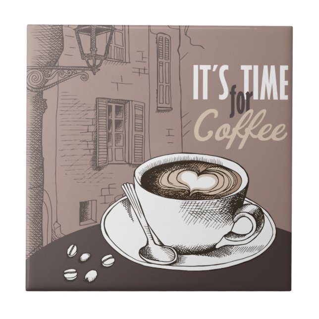 É hora para o café (Frente)