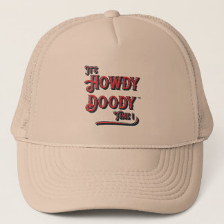 É Howdy tempo de Doody! Boné retro do camionista