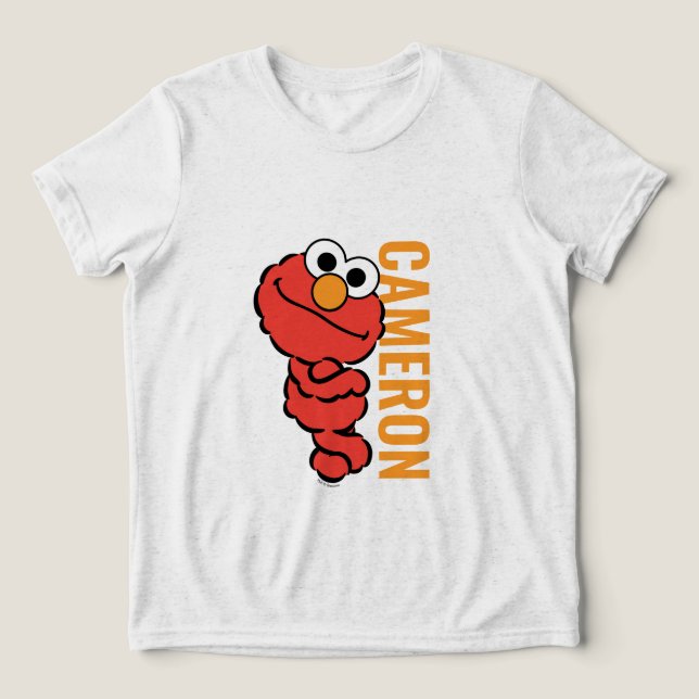 E is for Elmo (Design frontal)