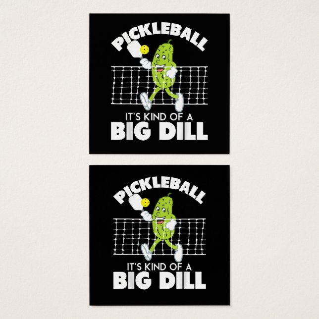 É Meio Grande - Remo de Pickleball Engraçado (Frente & Verso)