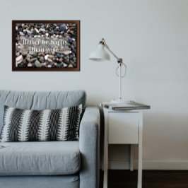 É melhor ser feliz do que poster de motivação sábi