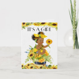 É Menina Anúncio de Nascimento