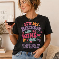 É meu aniversário e vou beber vinho se eu quiser