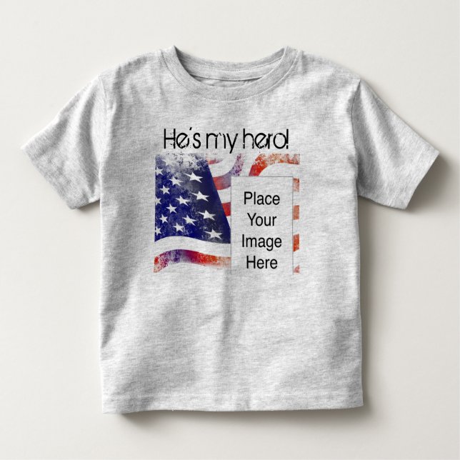 É meu herói! camisa (Frente)