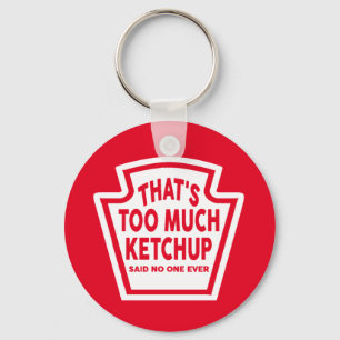 É muito Chaveiro de Ketchup