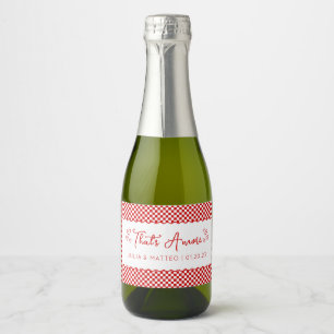 É o Amore! Casamento Personalizado Vermelho Da Itá