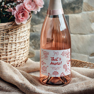 É o Amore! Noivado italiano vermelho