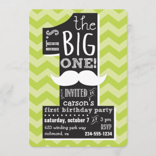 É o GRANDE! Convite para o Primeiro Aniversário