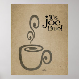 É o Impressão do Joe Time Coffee Cup