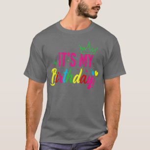 É o meu aniversário de camisa feliz