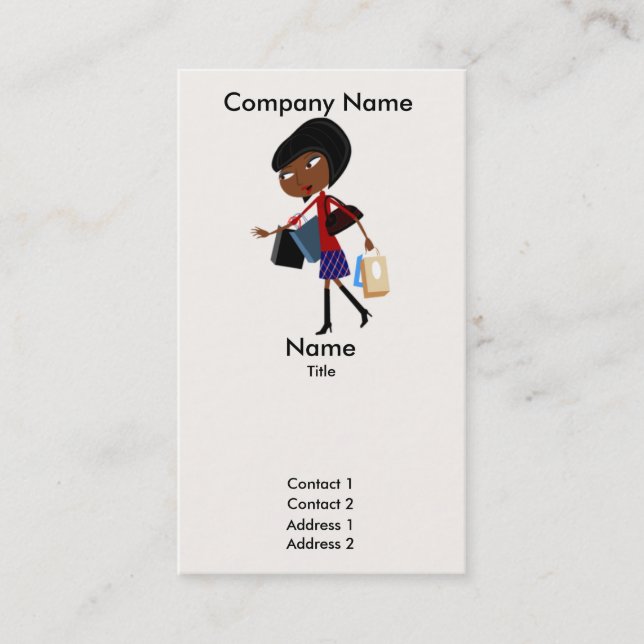 É o meu Cartão de visita (Frente)