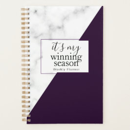 É o meu planejador de época vencedor.