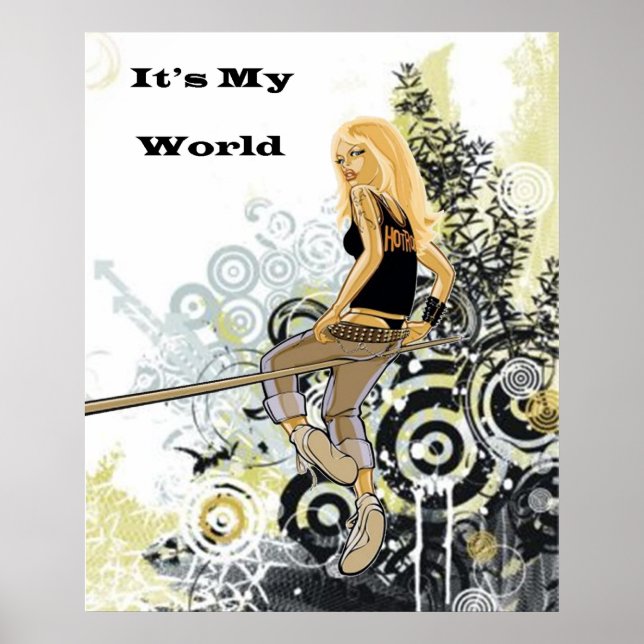 É o meu Poster mundial (Frente)