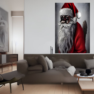 É o Papai Noel   AI Art Poster