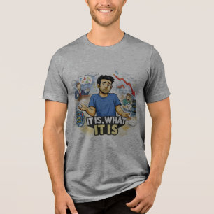 É, O Que É – Camiseta Gráfica de Desordem na Vida 