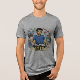 É, O Que É – Camiseta Gráfica de Vida Caótica Resi