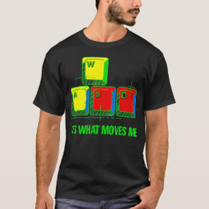É O Que Me Move Camiseta de Jogos Engraçada Vintag
