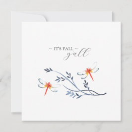 É outono Vocês todos Cartões de Ação de Graças