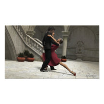É preciso dois para o Impressão de fotos Tango