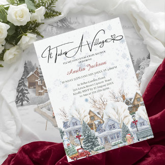 É preciso um convite para o Chá de fraldas da Vila