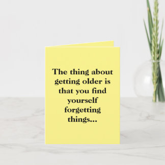 É seu aniversário ou meu? Cartão