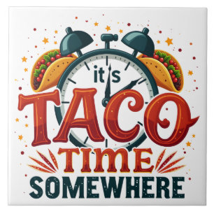É Taco Time Algures Tex Mex Comida Mexicana