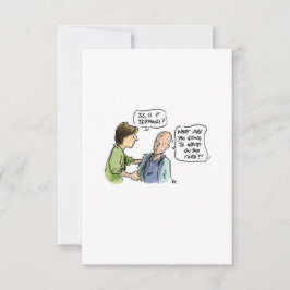 É Terminal? Placa de Cancer engraçada