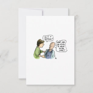 É Terminal? Placa de Cancer engraçada