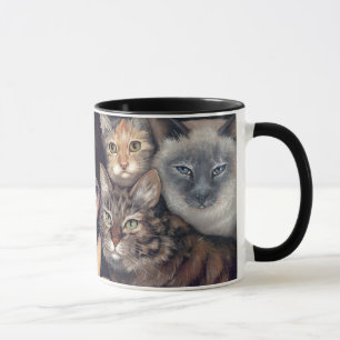 "É toda sobre caneca dos gatos"