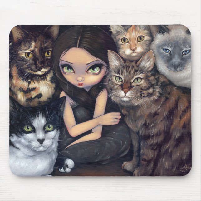 "É toda sobre os gatos" Mousepad (Frente)