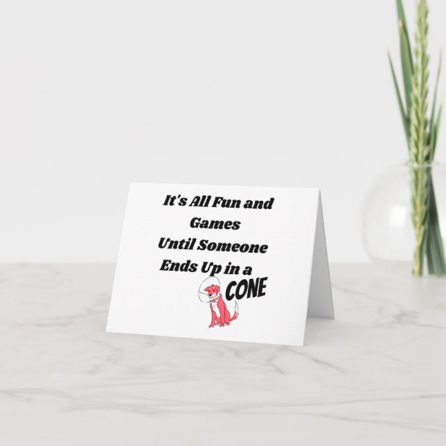 É tudo diversão e jogos até cartão PERSONALIZADO (Frente)