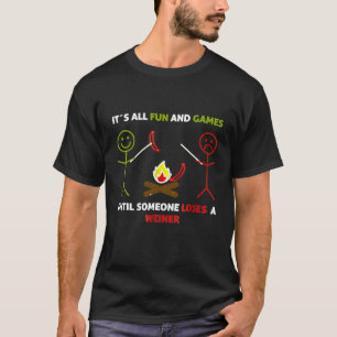 É Tudo Diversão E Jogos Que Usam Camiseta Campin