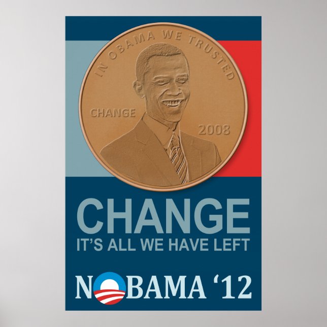 É tudo o que deixamos de NOBAMA '12 poster (Frente)