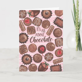 É tudo sobre Cartão de Chocolate - Saudação Person