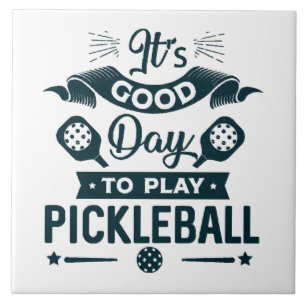 É um bom dia para jogar Pickleball