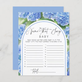 É um Boy Hydrangea Name Song Chá de fraldas Games