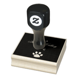 É um Carimbo de Borracha do Vale Feliz