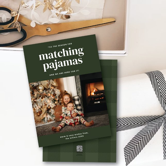 'É Um Cartão com fotos De Pijamas Correspondente (Criador carregado)