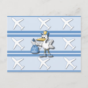 É um cartão do menino