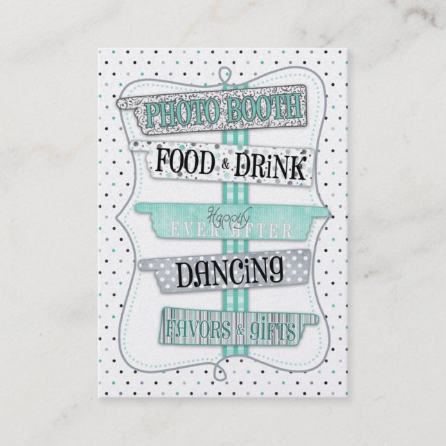 É um Cartões de visitas de Sinal (Frente)