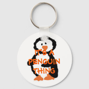 É UM CHAVEIRO da COISA do PINGUIM