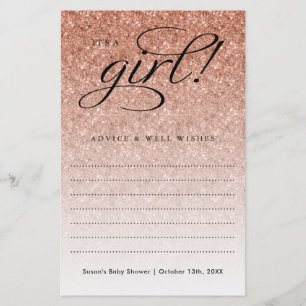 É um conselho de brilho de Rosa de menina, desejo