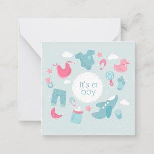 É um convite de Chá de fraldas/menino