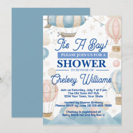 É um convite para Chás de fraldas