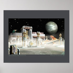 "É um dia bonito amanhã" poster (20x16")