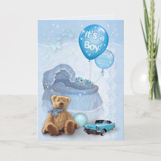 É um menino! Anúncio (Frente)