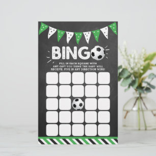 É um menino! Futebol Themed Co-ed Chá de fraldas B