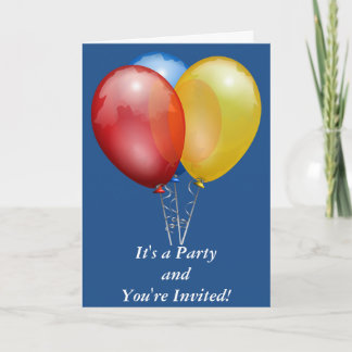 É um partido que você é convidado Cartão personali
