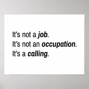 É um Poster chamador